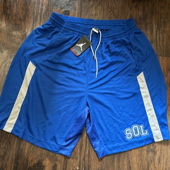 Blue XXL Basketball Short - Picture 1 of 7